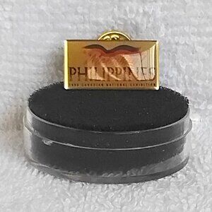 1998 Mabuhey! Philippines Canadian International Exhibition Brass Pin!!